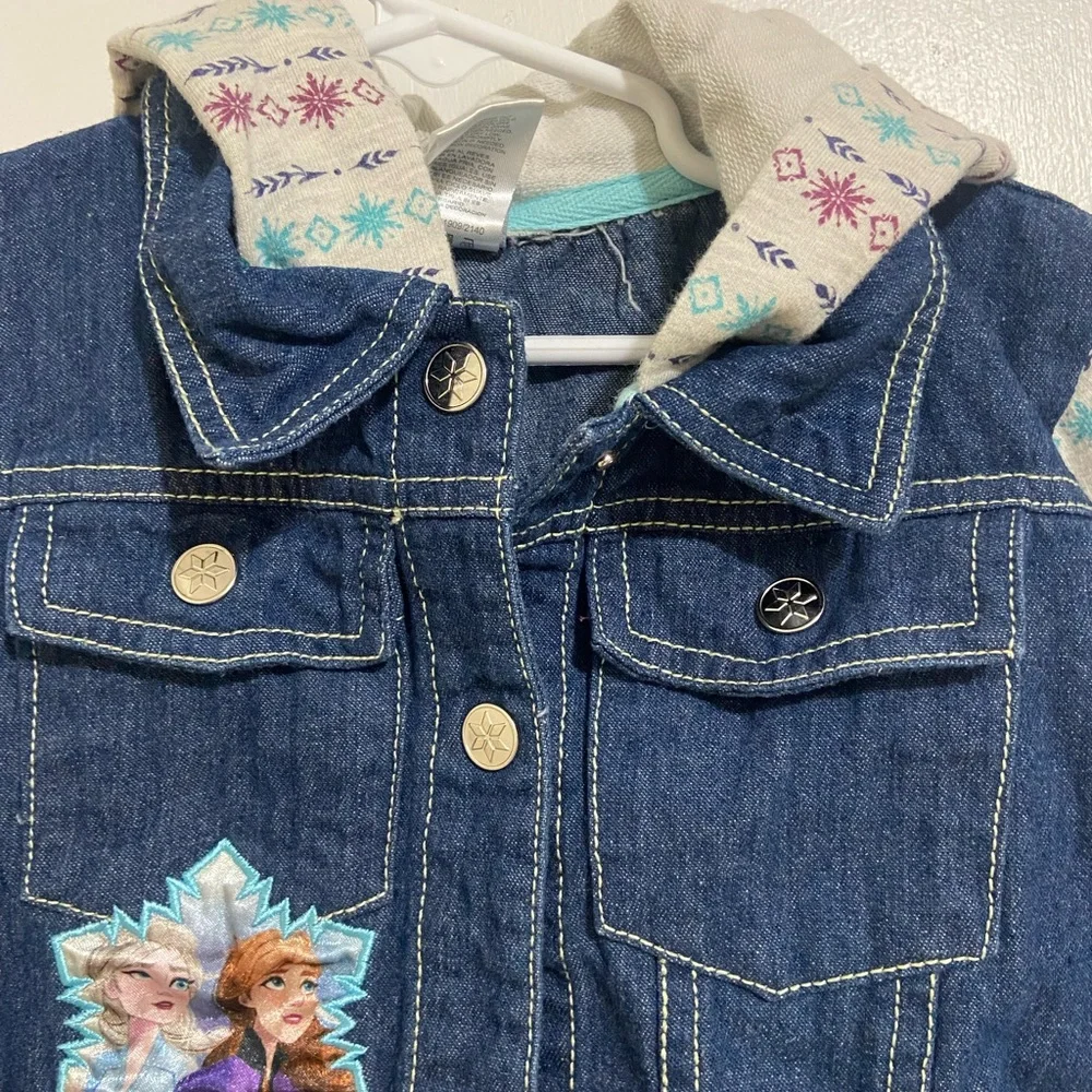 Frozen Denim Jacket for Kids - Blue size 6